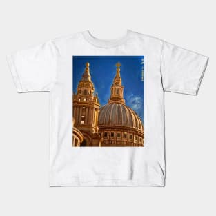 St. Paul's Cathedral, London, England Kids T-Shirt